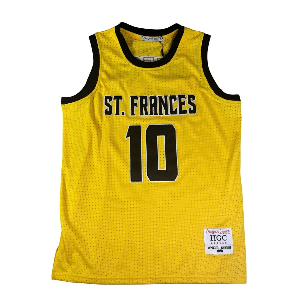 Headgear Classics Angel Reese St Frances Academy Basketball Jersey Size Med NWT